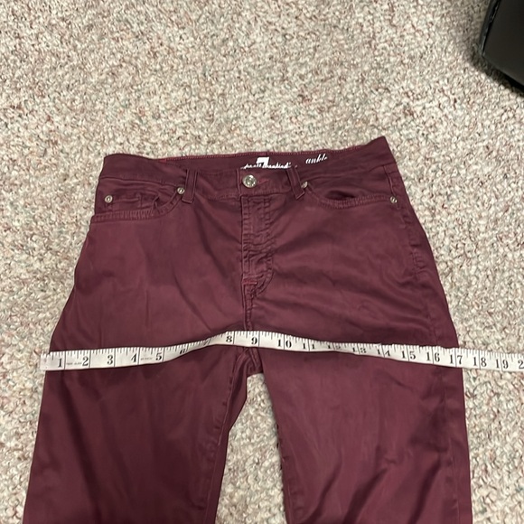 7 for all mankind gwenivere ankle cut pants - Picture 6 of 9